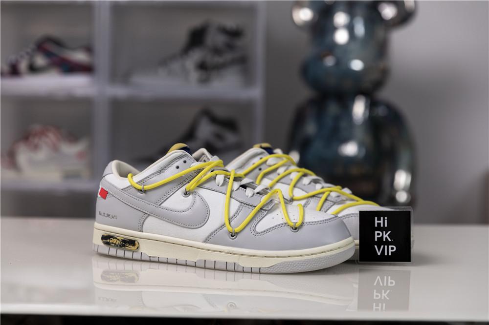 Pk God off white X dunk low the 50 NO.27 retail materials ready to ship